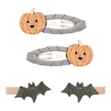 Clips Pumpkin & Bat
