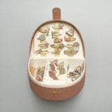 Pink rainbow jewellery box