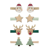 Santa Mini Clips