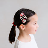 Scallop framed cherries clic clacs