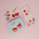 Scallop framed cherries clic clacs
