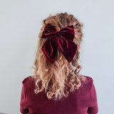 Tartan Agnes Bow-Red