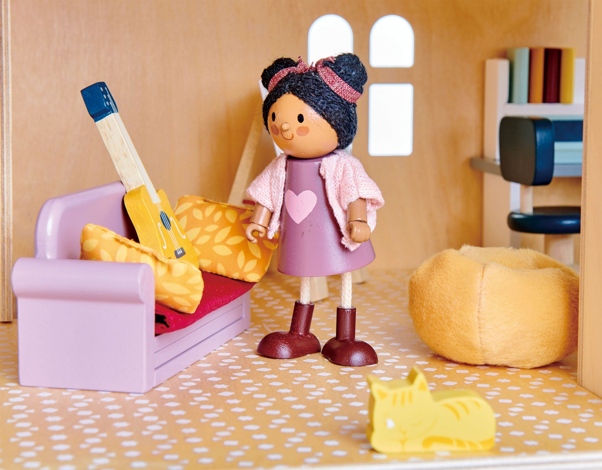 Set de estudio para casita (Dolls House Study Furniture) - foto 4