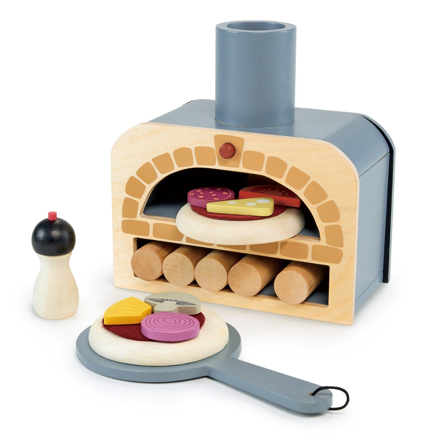 Horno de pizza con ingredientes (Make Me a Pizza!)