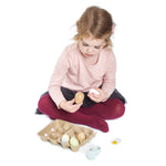 Set de 6 huevos en caja (Wooden Eggs) - foto 2