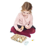 Set de 6 huevos en caja (Wooden Eggs) - foto 2