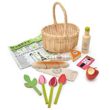 Cesta de mimbre con alimentos (Wicker Shopping Basket) - foto 2