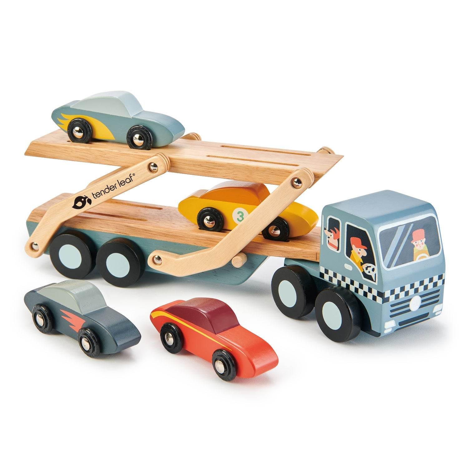 Transportador de coches con rampa (Car Transporter)