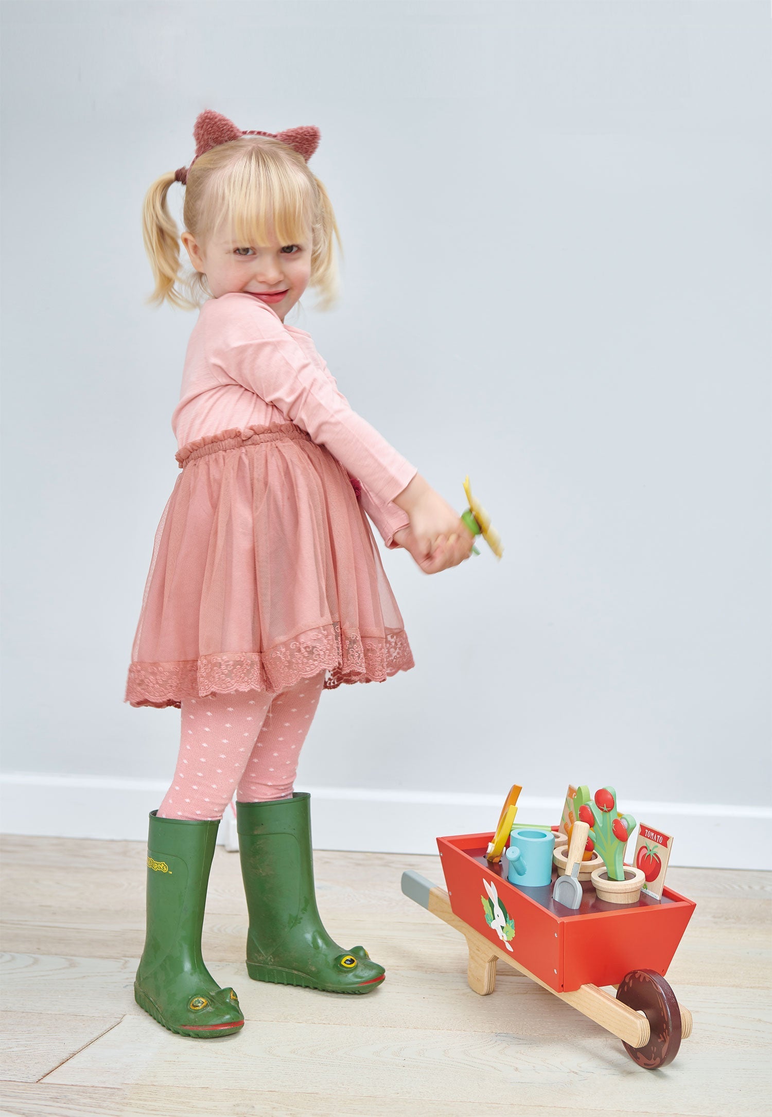Carretilla de jardín con plantas (Garden Wheelbarrow Set) - foto 5