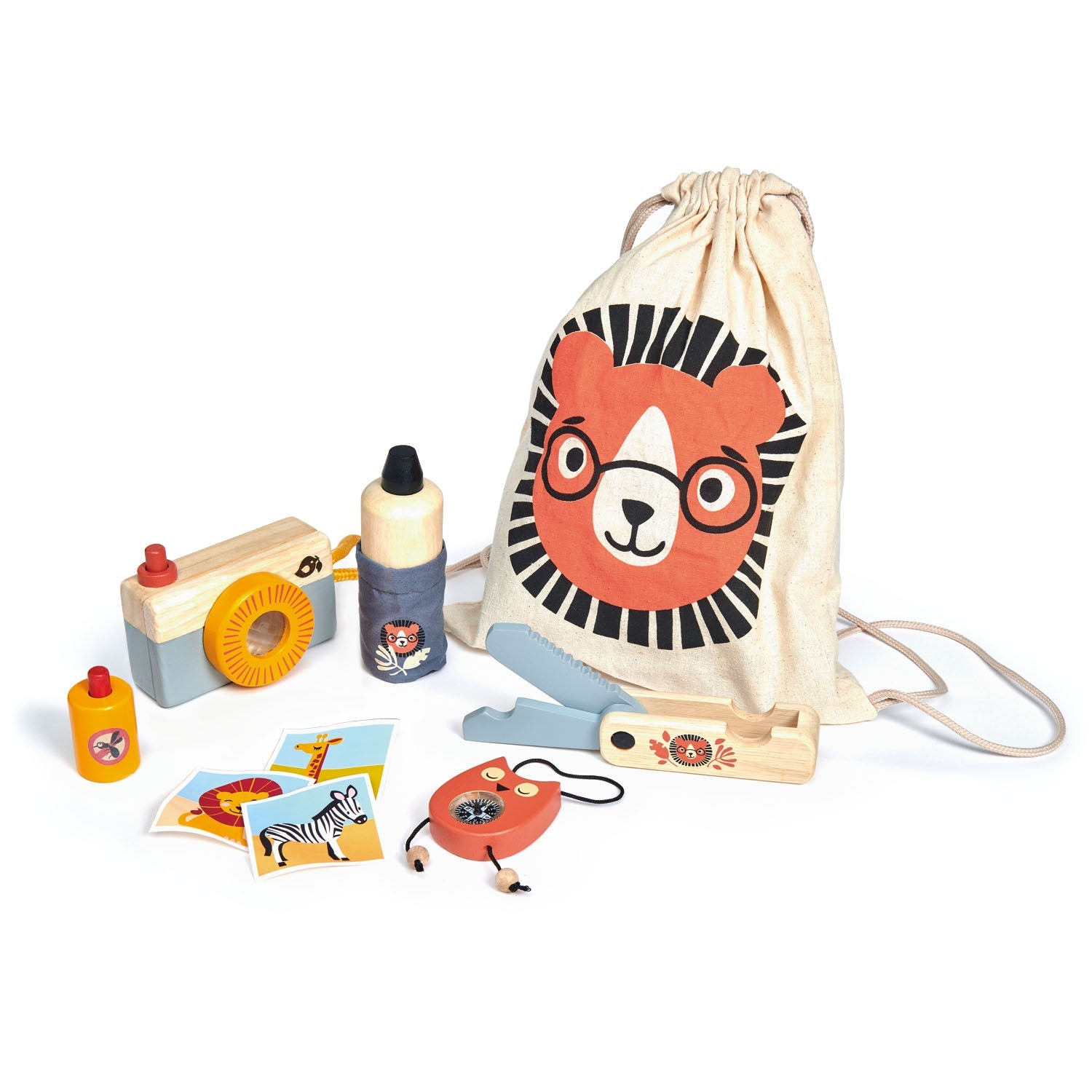 Kit de safari con brújula (Safari Adventure)