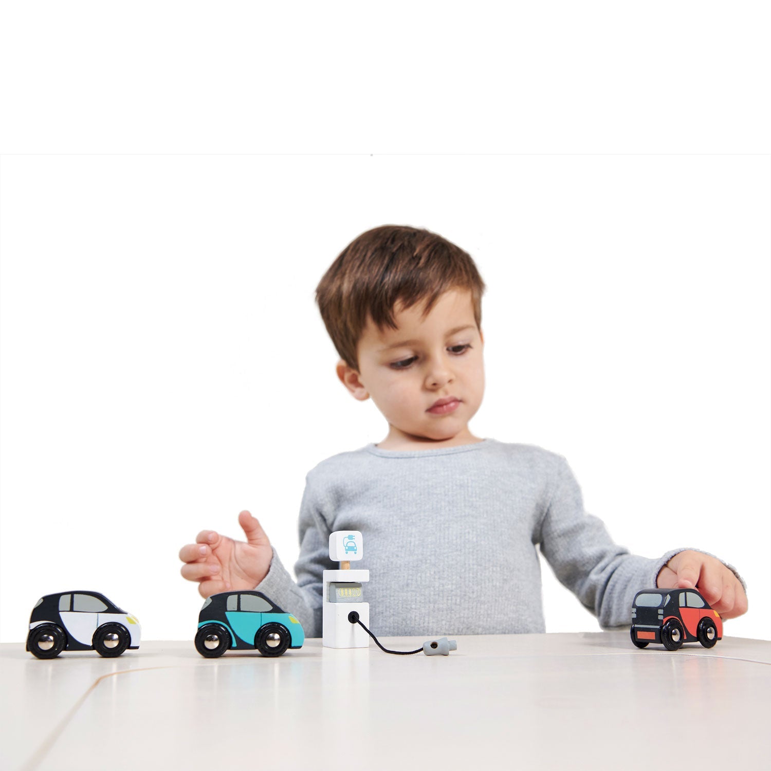 Set de 3 coches con carga (Smart Car Set) - foto 4