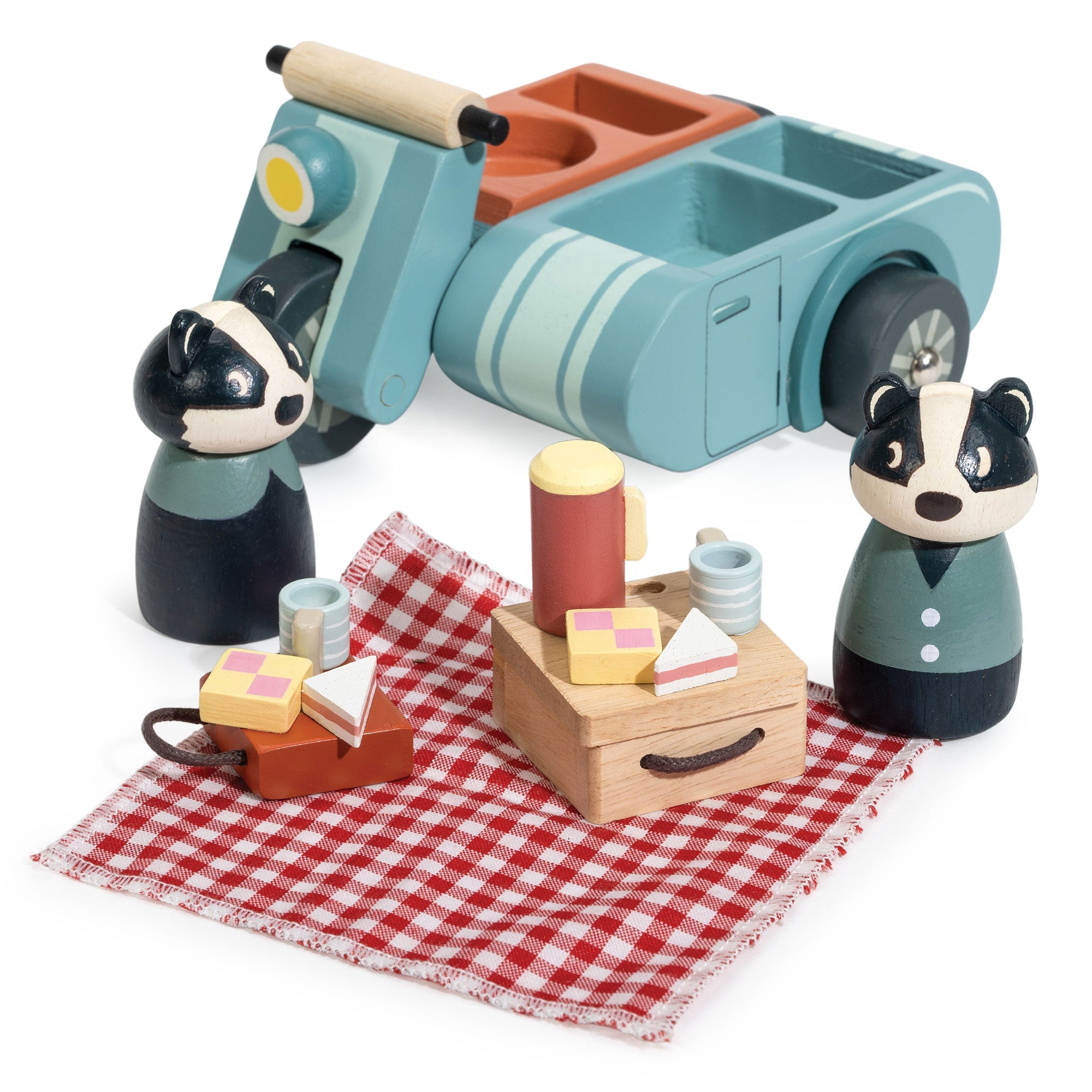 Moto de picnic con tejones (Badger Picnic Motorbike Ride)