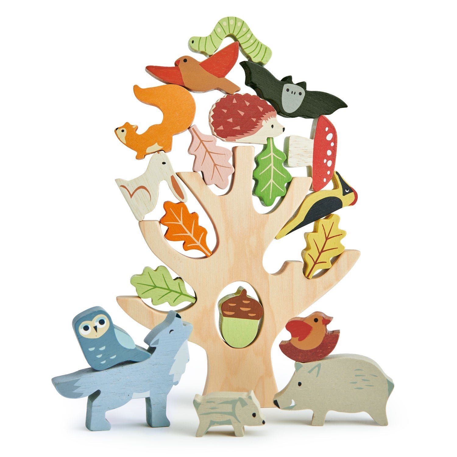 Tronco apilable del bosque (Stacking Forest)