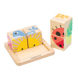 Set de 4 bloques ilustrados (Baby Blocks) - foto 2