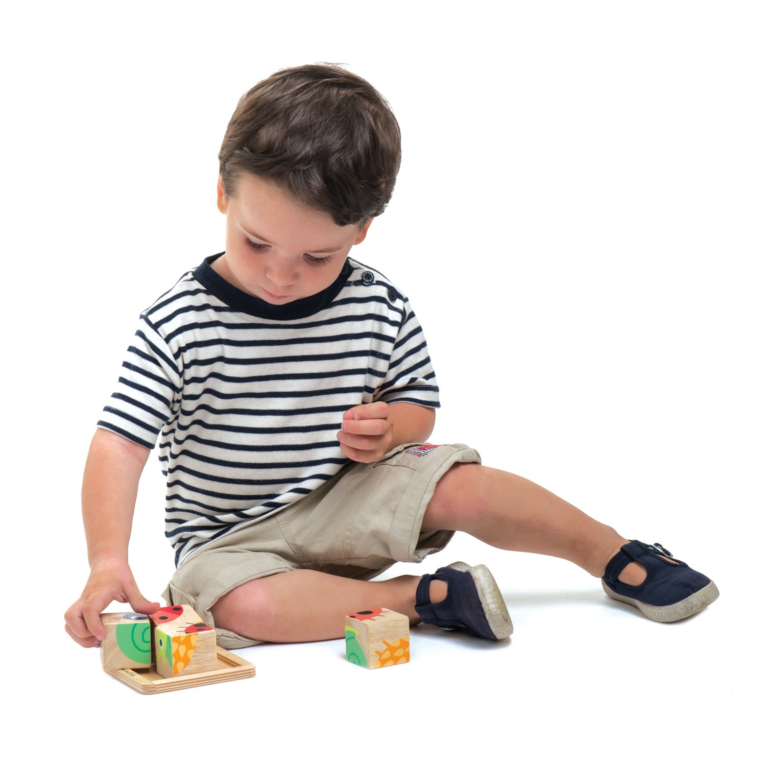 Set de 4 bloques ilustrados (Baby Blocks) - foto 4