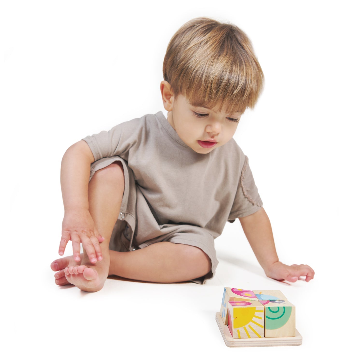 Set de 4 bloques ilustrados (Baby Blocks) - foto 5