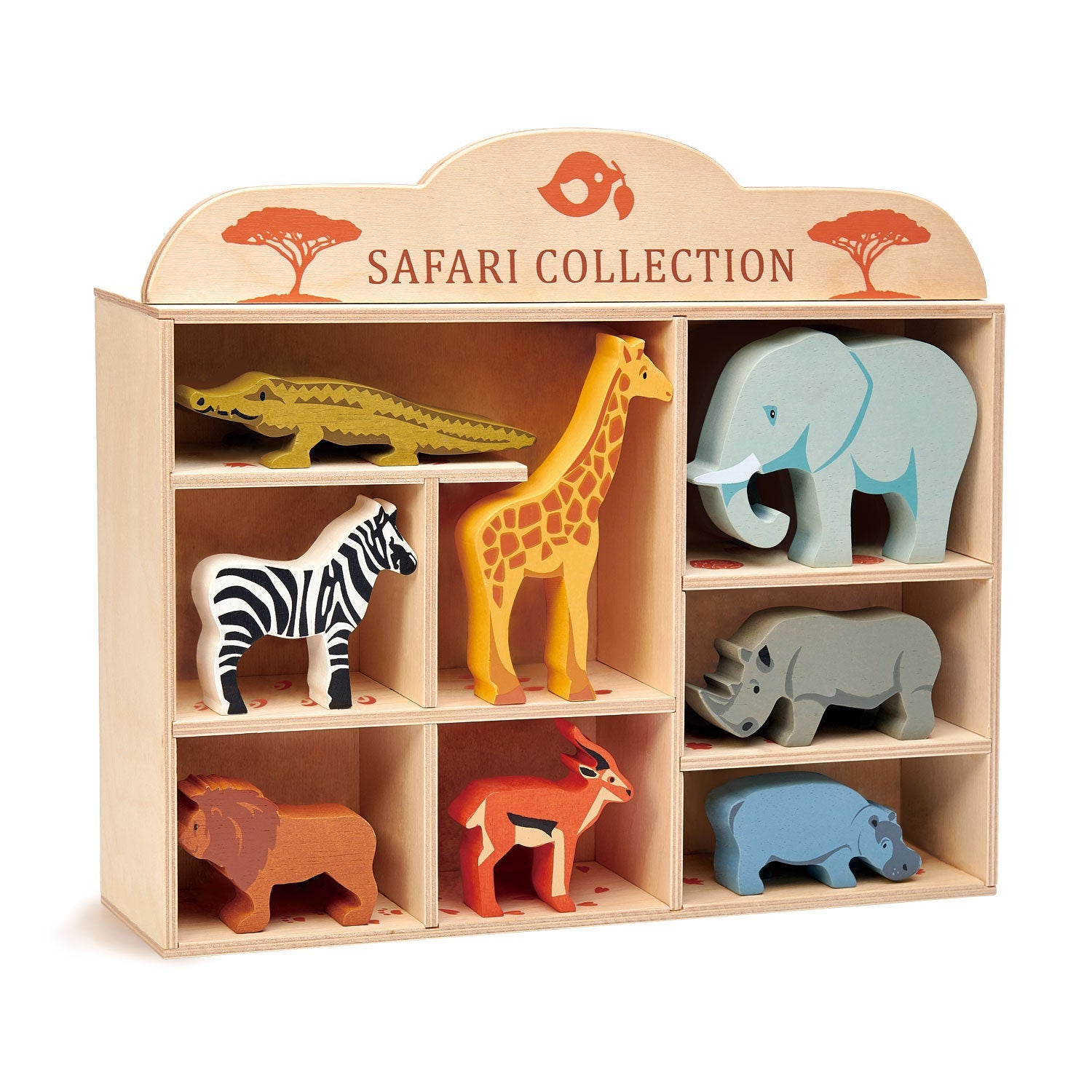 Set de 8 animales de safari (Safari Collection)