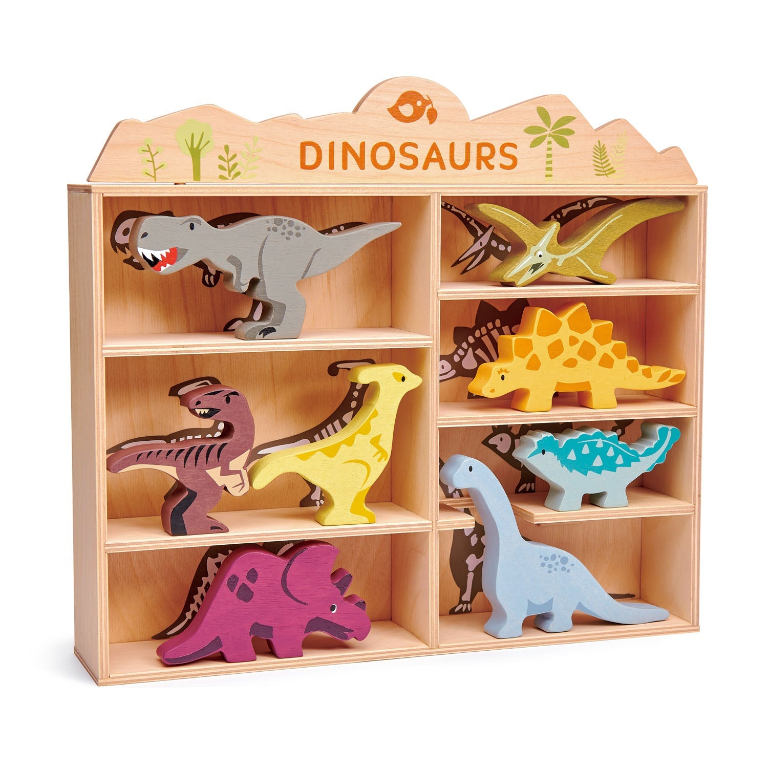 Set de 8 dinosaurios (Dinosaurs)