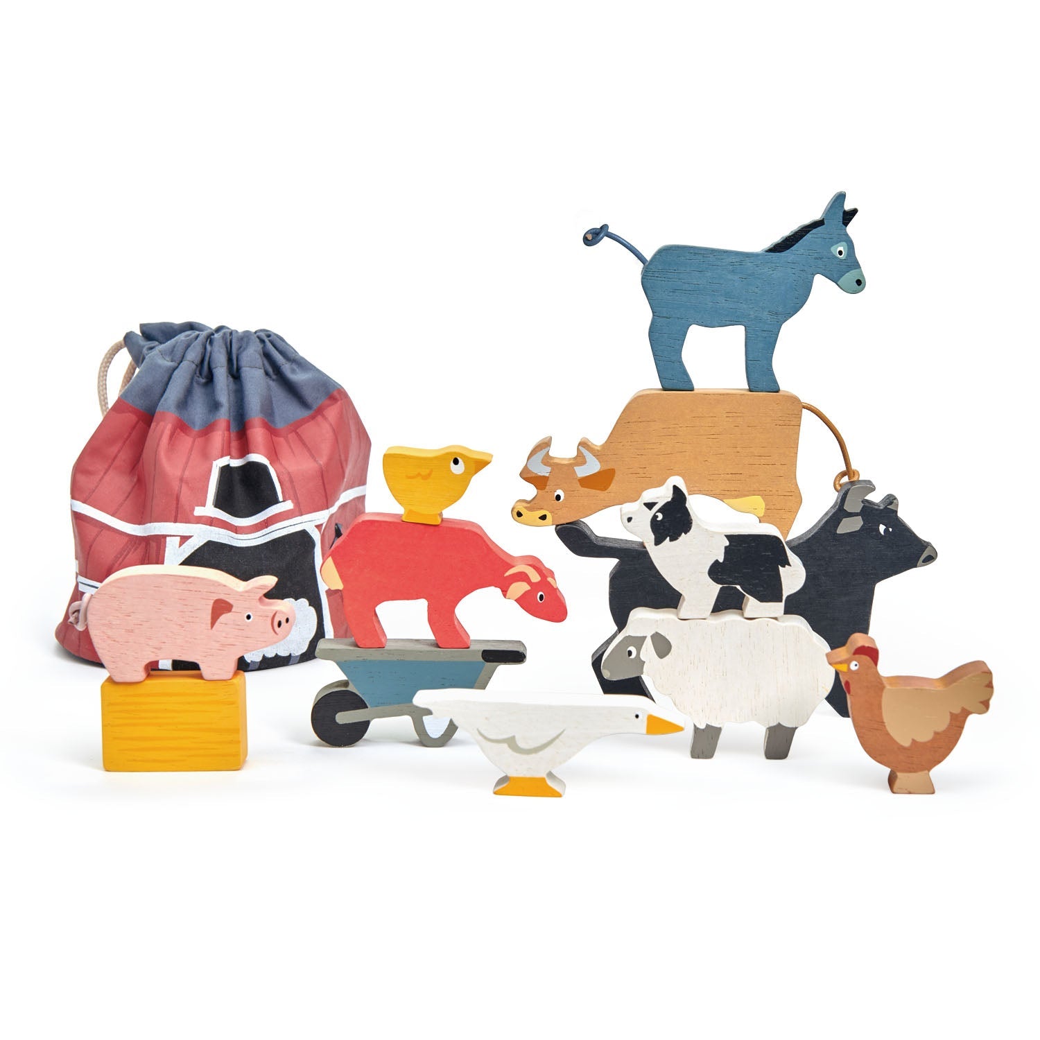 Animales de granja apilables (Stacking Farmyard)