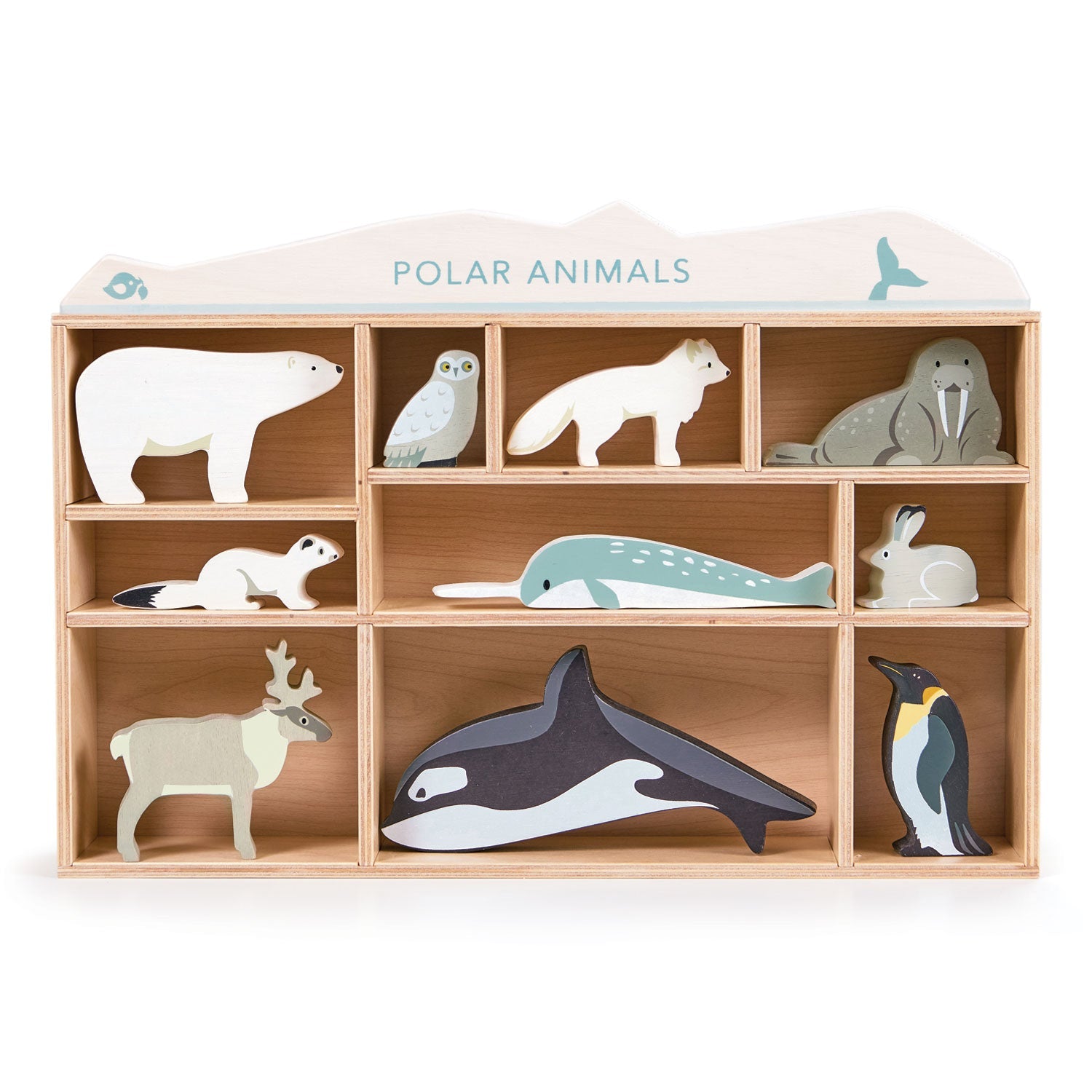 Set de 10 animales polares (Polar Animals)