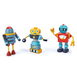 Set de 3 robots desmontables (Robot Construction)