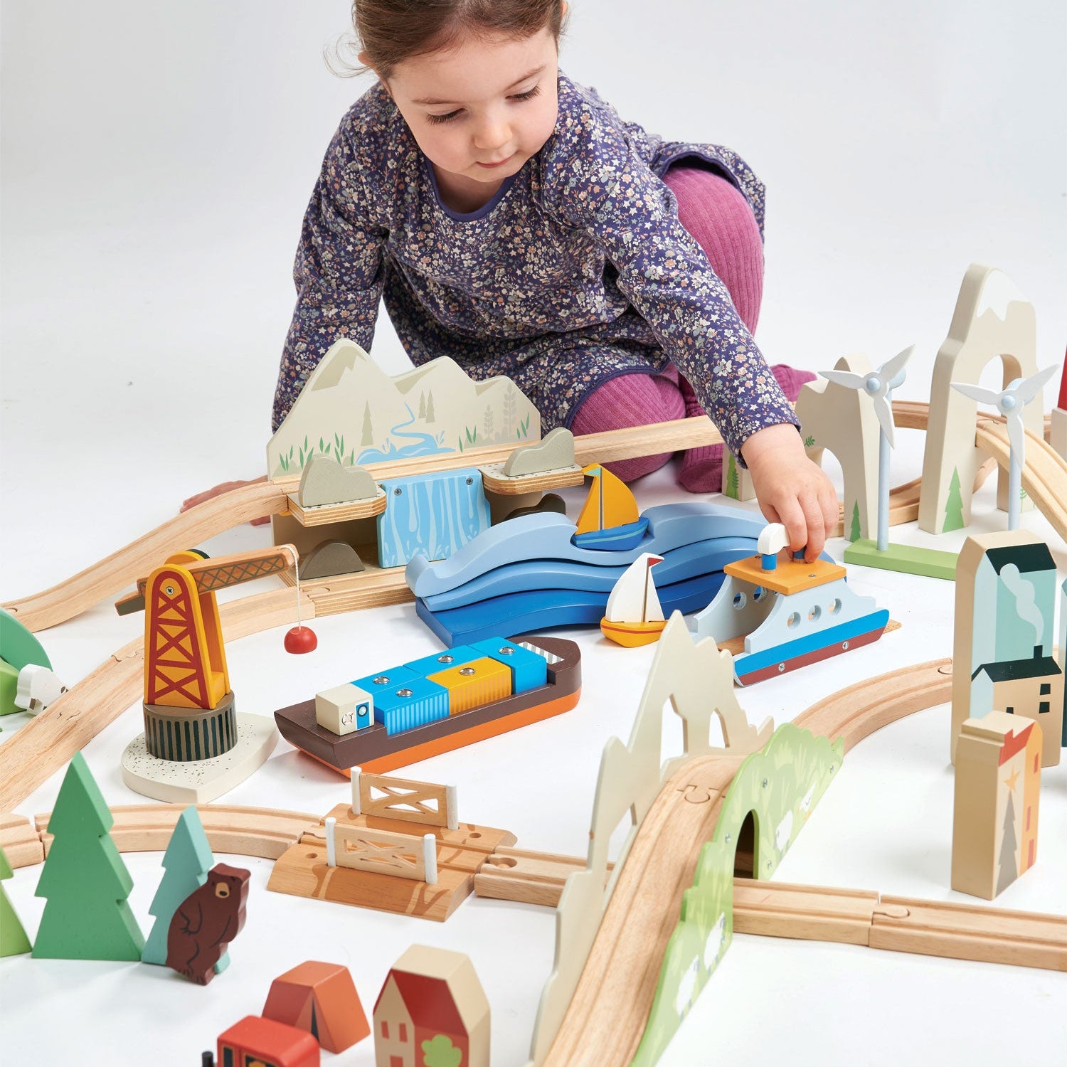 Set de trenes Mountain View (Mountain View Train Set) - foto 3