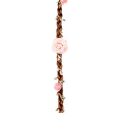 Diadema con Trenza Castaña "Taylor"