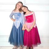 Vestido azul Aurora
