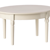 Vintage dining table, Mouse - Off white