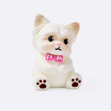 White Yorkshire Terrier Taba Squishy