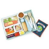 Bandeja de comida de avión