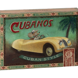 Grandma and grandpa mice in cigarbox