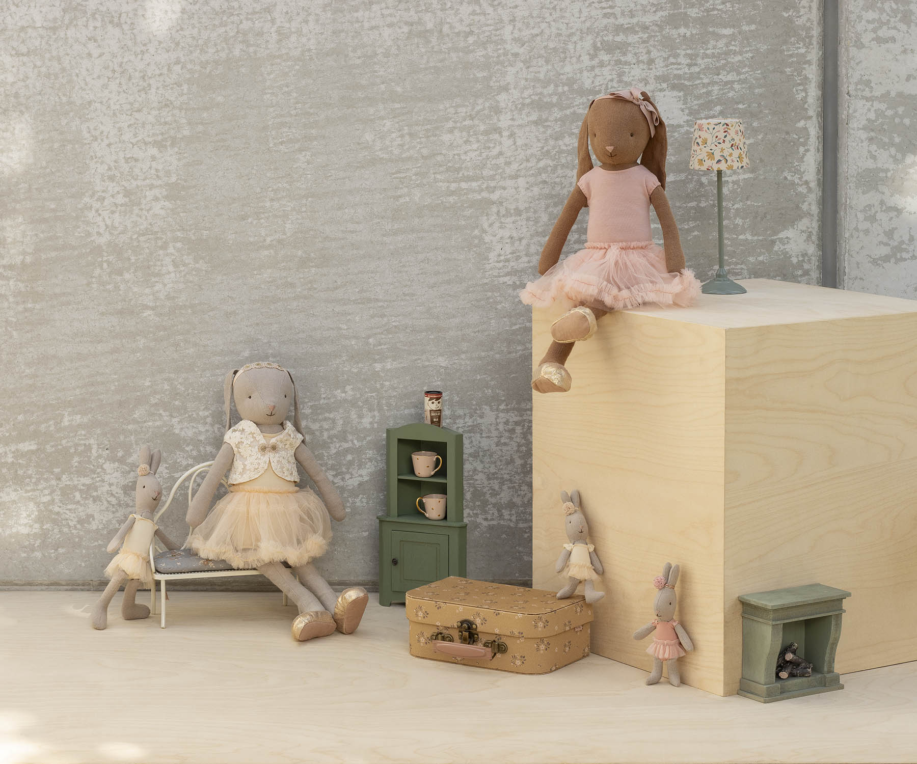 Rabbit, Micro - Ballet suit and skirt rose - foto 3