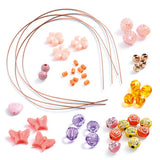 Kit de manualidades diadema con cuentas preciosas