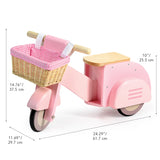 Scooter con Canasta
