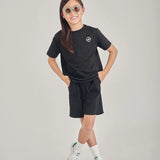 Tshirt Manga Corta Black