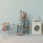 Rabbit, Micro - Brown - Blue knitted suit - foto 2