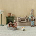 Rabbit, Micro - Brown - Blue knitted suit - foto 3