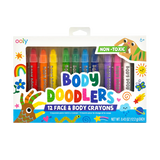 Body Doodlers Crayones para Rostro y Cuerpo – Set de 12