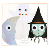 Adornos colgantes gigantes con personajes de Halloween (x 3)