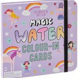 Tarjetas Mágicas Reutilizables pinta con agua, Unicornios