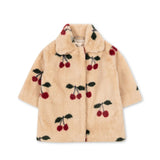Fuzzie coat - Ma grande cerise