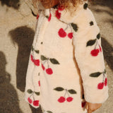Fuzzie coat - Ma grande cerise