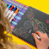 Cuaderno de bocetos de pizarra – Coches