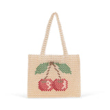 Cherry perla hand bag