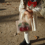 Cherry perla hand bag