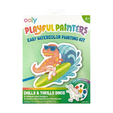 Playful Painters – Kit de Acuarelas Todo en Uno – Chills & Thrills Dinos
