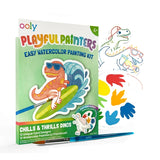 Playful Painters – Kit de Acuarelas Todo en Uno – Chills & Thrills Dinos