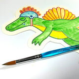 Playful Painters – Kit de Acuarelas Todo en Uno – Chills & Thrills Dinos