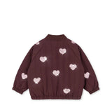 Juno Sequin Bomber Jacket - Decadent Chocolate